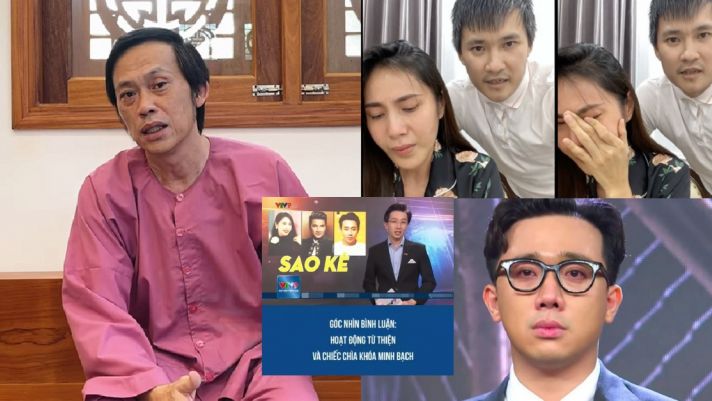 Hoài Linh, Trấn Thành, Thủy Tiên lên sóng VTV9 vì chuyện sao kê: 'Mua danh 3 vạn, bán danh 3 đồng'?
