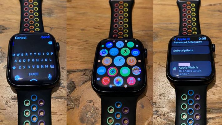 Hình ảnh thực tế đầu tiên Apple Watch Series 7 trước ngày bán ra: Màn hình tràn viền!