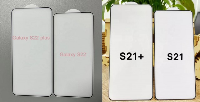 Miếng dán màn hình Samsung Galaxy S22 lộ diện, gần như không có viền 