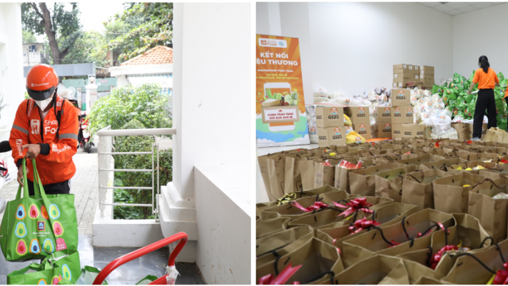ShopeeFood và Hội Liên hiệp Phụ nữ TP.HCM trao 1.000 giỏ quà đến phụ nữ và trẻ em gặp khó khăn 