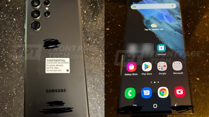 Samsung Galaxy S22 Ultra bất ngờ lộ ảnh thực tế, thiết kế khiến người dùng 'đứng ngồi không yên'