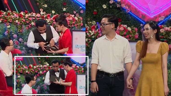 MC Quyền Linh 'vét túi' mừng cưới cho cặp đôi 'Bạn muốn hẹn hò', số tiền bỏ ra gây ngỡ ngàng 