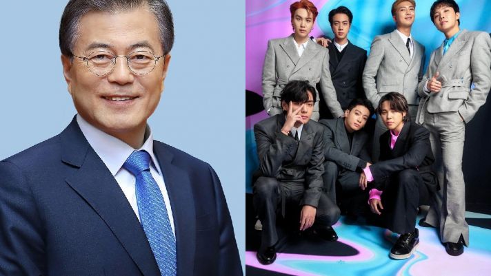 Vừa thắng đậm tại AMAs, BTS được tổng thống Hàn Quốc Moon Jae In gửi thư chúc mừng