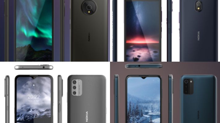 Nokia bất ngờ để lộ 4 smartphone với thiết kế khiến người dùng khen 'hết nước chấm'