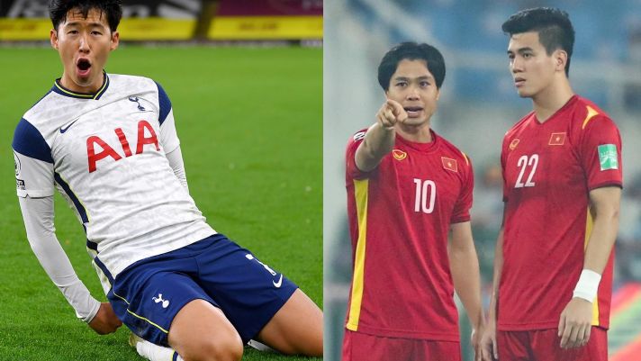 Sánh ngang Son Heung Min, ngôi sao của ĐT Việt Nam bất ngờ được đề cử Cầu thủ hay nhất châu Á 2021