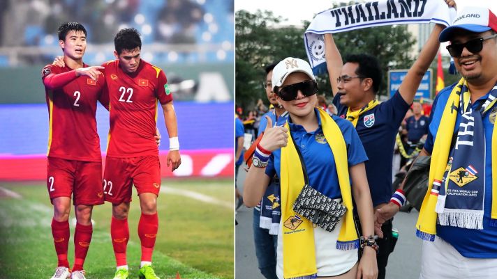 Trụ cột ĐT Việt Nam tuyên chiến ở Bán kết AFF Cup 2021, CĐV Thái Lan mỉa mai: 'Có điểm chưa mà khoe'
