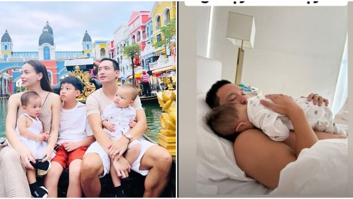 Mới sáng sớm, Lisa có hành động ngọt ngào với ba Kim Lý ‘đốn tim’ cư dân mạng