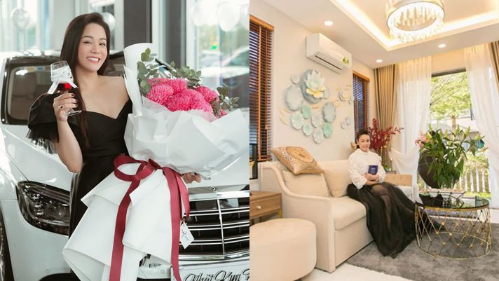 Ly hôn chồng, Nhật Kim Anh giàu sụ ở tuổi 36: Ở biệt thự 300m2 triệu đô, tậu liền 1 lúc 2 xe sang