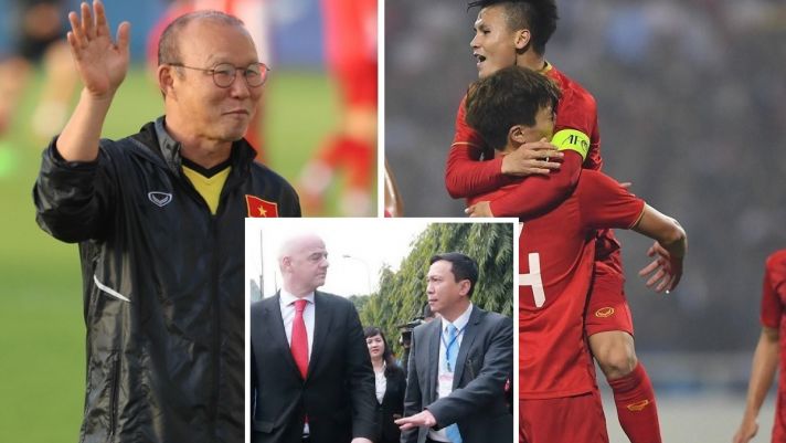 Chủ tịch FIFA dành sự ưu ái cho VFF, ĐT Việt Nam tiến rất gần đến tấm vé tham dự World Cup