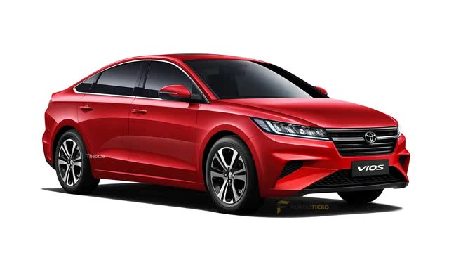 Lộ diện Toyota Vios 2023: Thiết kế sang chảnh, khiến Hyundai Accent và Honda City ‘toát mồ hôi’