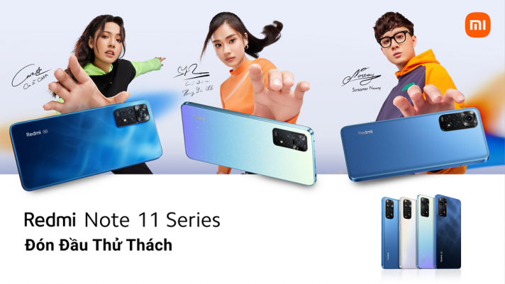 Xiaomi Việt Nam chính thức ra mắt dòng sản phẩm Redmi Note 11 cùng biệt đội Đón đầu thử thách 