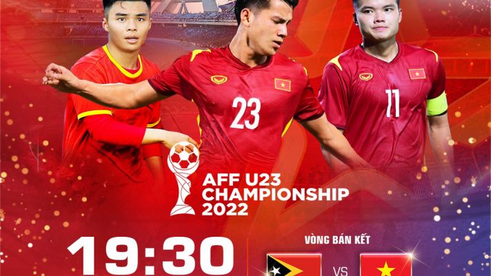 Trực tiếp bóng đá U23 Việt Nam vs U23 Đông Timor: Chiến thắng dễ dàng, tái ngộ Thái lan ở chung kết?