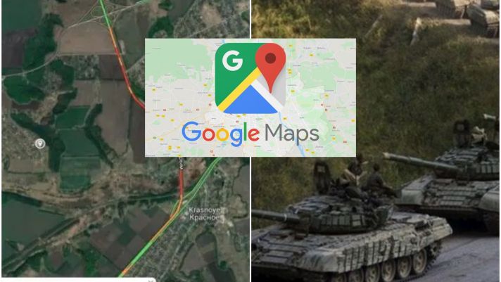 Một tính năng đơn giản của Google Map được sử dụng tích cực trong xung đột Nga - Ukraine