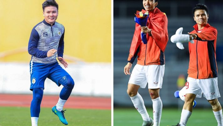 Liên tục 'lỡ hẹn' với V.League 2022, Quang Hải và Đoàn Văn Hậu có hành động khiến NHM bất ngờ