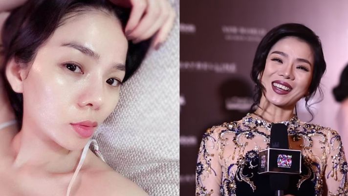 Lệ Quyên diện áo hai dây mỏng tang để lộ nhan sắc không make up, góc chụp hiểm hóc khiến CĐM ái ngại