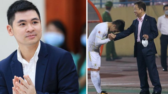 Hà Nội FC 'mất trắng' Quang Hải, con trai bầu Hiển bất ngờ tiết lộ thái độ của bố ở cuộc đàm phán