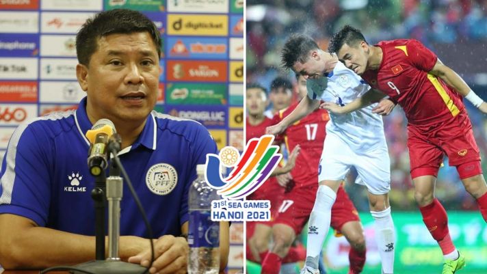 Bắt bài thầy Park, HLV Philippines phản ứng bất ngờ khi đẩy U23 Việt Nam vào thế khó ở SEA Games 31