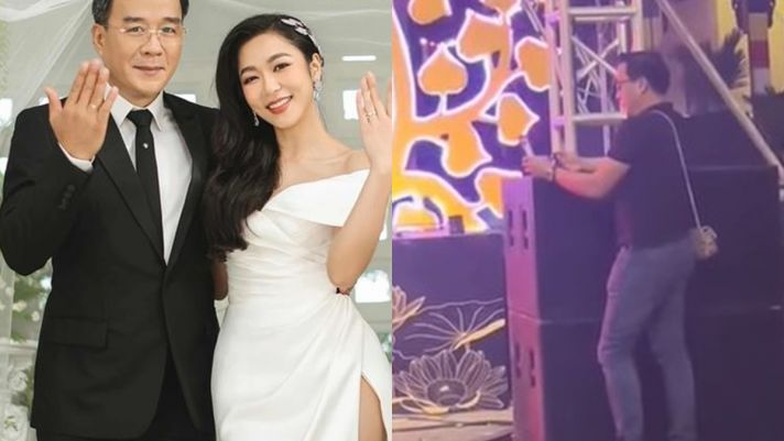 Trắng tay khi ly hôn, 'Vua cá Koi' lộ clip phục vụ Hà Thanh Xuân đi diễn, khiến CĐM hả hê thay vợ cũ