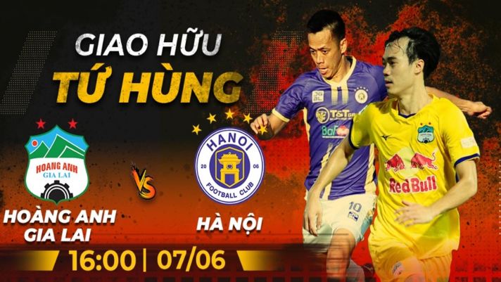 Xem trực tiếp bóng đá HAGL vs Hà Nội ở đâu, kênh nào? Link xem trực tiếp Cúp Tứ hùng HAGL vs Hà Nội