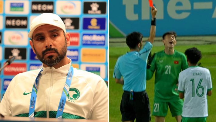 U23 Việt Nam dừng bước ở U23 Châu Á, HLV Saudi Arabia thừa nhận sự thật sau tấm thẻ đỏ gây tranh cãi