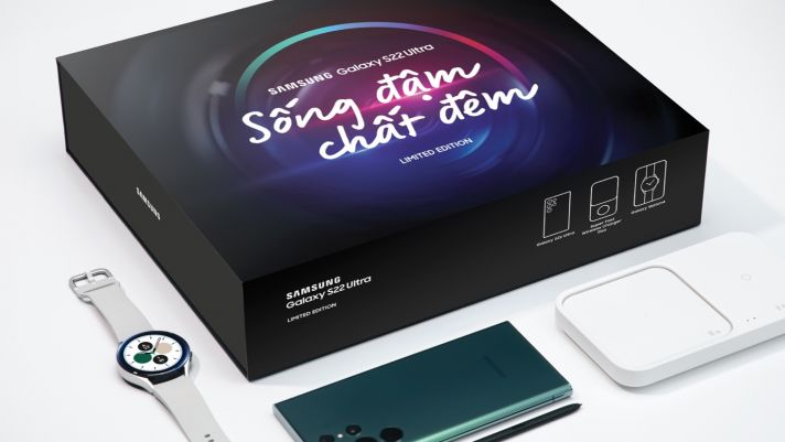 Samsung trình làng bộ sưu tập giới hạn Galaxy S22 Ultra “Sống Đậm Chất Đêm”