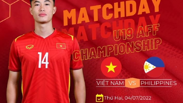 Trực tiếp bóng đá U19 Việt Nam vs U19 Philippines - U19 Đông Nam Á 2022 - Link trực tiếp FPT full HD
