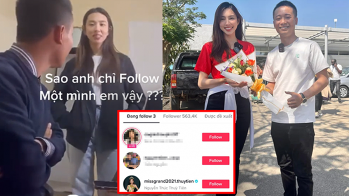 Bị Hoa hậu Thùy Tiên hỏi khó, Quang Linh Vlog ngại ngùng trả lời khiến CĐM thích thú