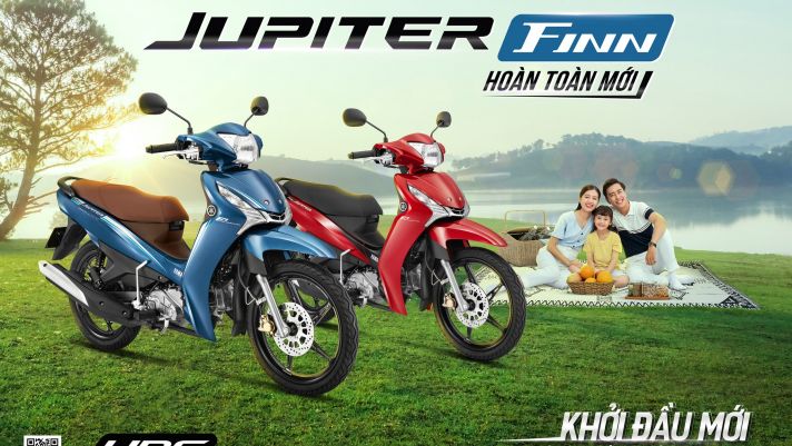 Yamaha Jupiter Finn 2022 hoàn toàn mới ra mắt, gây ấn tượng nhờ thiết kế và trang bị