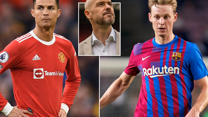 Chuyển nhượng MU 18/7: Ronaldo từ chối đội bóng cũ, Erik ten Hag bị Frenkie de Jong 'lật kèo'