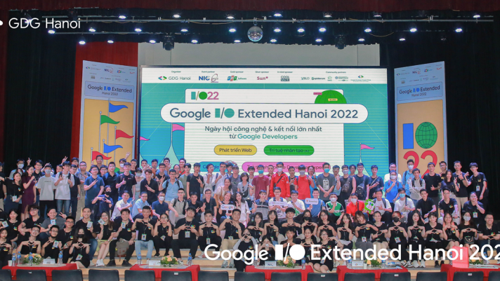 GOOGLE I/O EXTENDED HANOI 2022: sự kiện công nghệ đình đám với quy mô hơn 1000 người