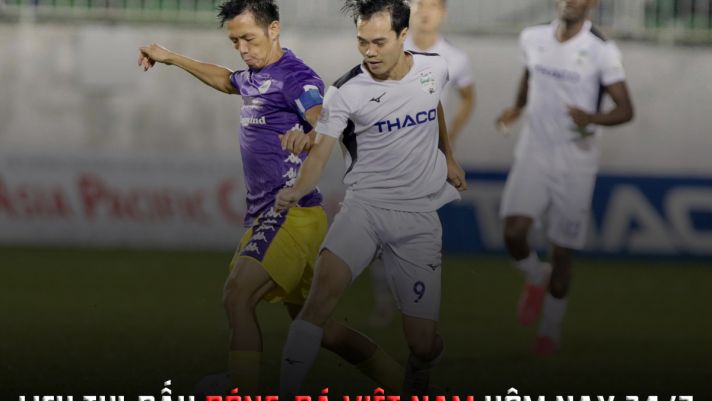 Lịch thi đấu bóng đá Việt Nam: Hà Nội lại gây thất vọng, HAGL độc chiếm ngôi đầu BXH V-League 2022?
