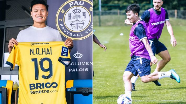 Chuyển nhượng V.League 28/7: HLV Pau FC chỉ xã giao với Quang Hải? Ngôi sao ĐTVN được Ligue 2 ưu ái