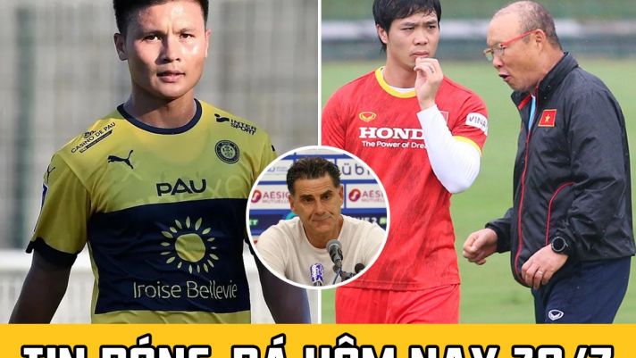 Tin bóng đá sáng 28/7: Quang Hải không phù hợp với Pau FC; Kình địch của HLV Park sắp thống trị ĐNÁ?