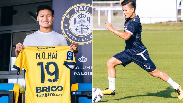Quang Hải trở thành 'gà đẻ trứng vàng' tại Ligue 2, ngôi sao ĐT Việt Nam nhận món quà lớn từ Pau FC