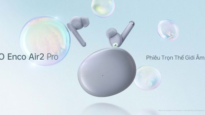 OPPO ra mắt tai nghe không dây Enco Air2 Pro: Trang bị Chế độ nghe xuyên âm và chống ồn chủ động 