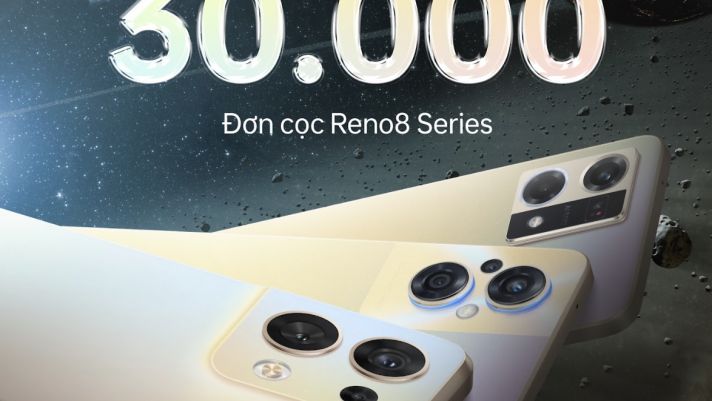 OPPO Reno8 Series gây sức nóng mạnh mẽ trong ngày đầu mở bán