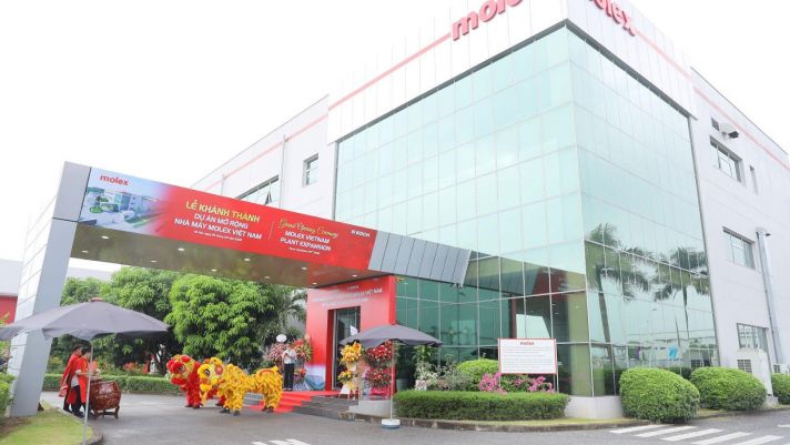 Molex mở rộng nhà máy sản xuất tại Việt Nam