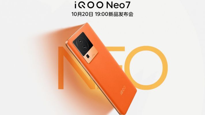 iQOO Neo 7 ấn định ngày ra mắt, đi kèm màn hình AMOLED 120Hz
