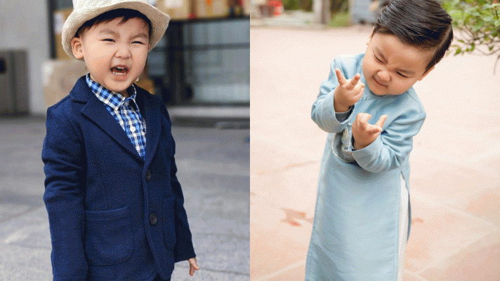 Netizen ‘tan chảy’ trước loạt biểu cảm cực đáng yêu của bé Bo nhà Hòa Minzy