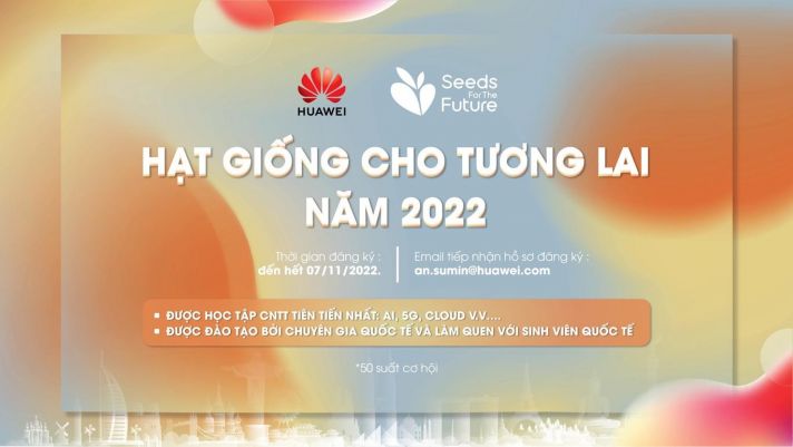 Huawei VN khởi động chương trình Hạt giống cho Tương lai 2022
