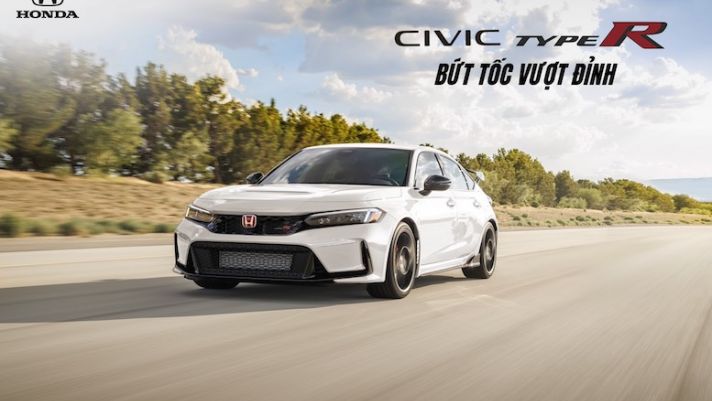 Honda ra mắt Honda Civic Type R thế hệ thứ sáu: Bứt tốc vượt đỉnh