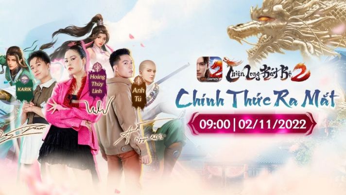 Thiên Long Bát Bộ 2 VNG ra mắt vào ngày 2/11 với nhiều sự kiện hấp dẫn