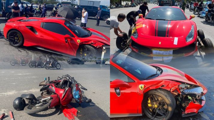 Tài xế Ferrari 488 ra đầu thú, hé lộ nguyên nhân bỏ trốn khỏi hiện trường