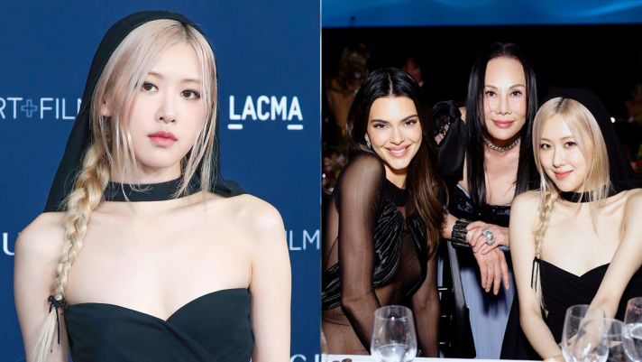 Rosé (BLACKPINK) khoe nhan sắc ‘lấn át’ siêu mẫu Kendall Jenner