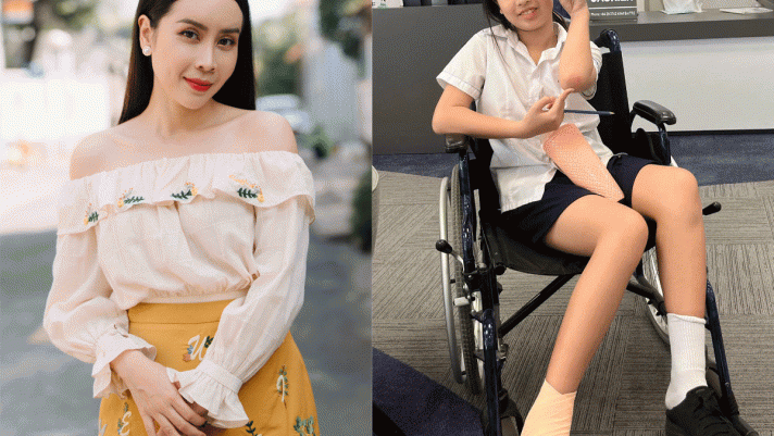 Lưu Hương Giang lo lắng khi con gái của nữ ca sĩ và Hồ Hoài Anh bị chấn thương ở trường