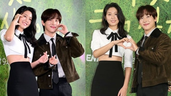 Seolhyun và Siwan ‘tình bể tình’ trong buổi họp báo ra mắt phim mới