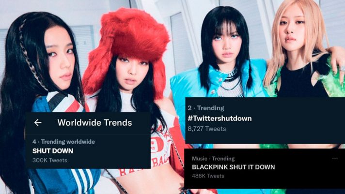 Shut Down của BLACKPINK thịnh hành trở lại trước tin đồn Twitter đóng cửa
