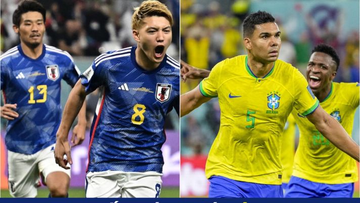 Lịch thi đấu bóng đá hôm nay 5/12: Nhật Bản đánh bại Á quân World Cup; Brazil đè bẹp Hàn Quốc?