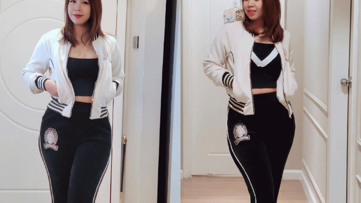 Vợ Mạnh Trường tự tin diện áo crop top khoe eo phẳng lỳ sau sinh ít ngày