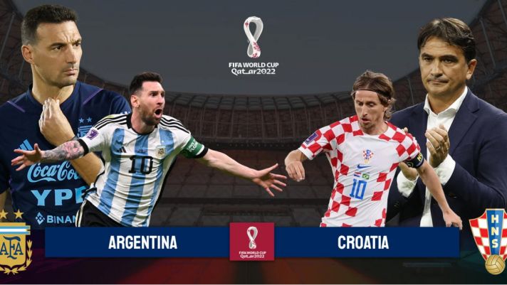 Xem bóng đá trực tuyến Argentina vs Croatia ở đâu, kênh nào? Link xem bán kết World Cup 2022 Full HD